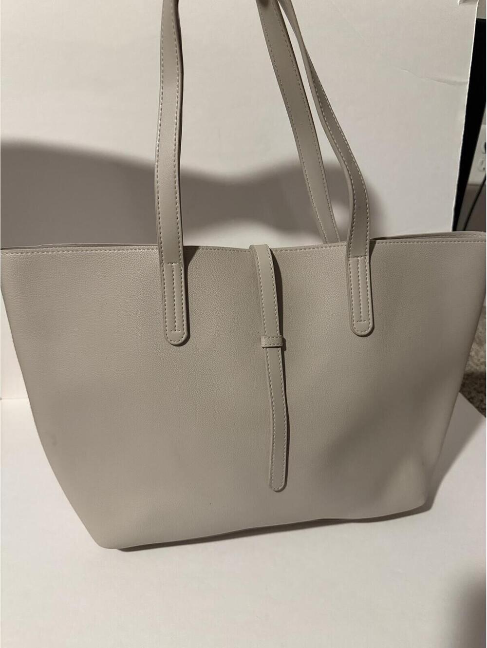 Grey handbag